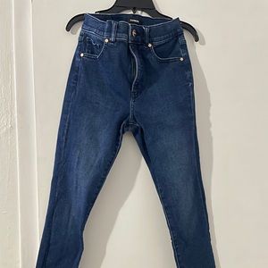 Express skinny high rise jeans